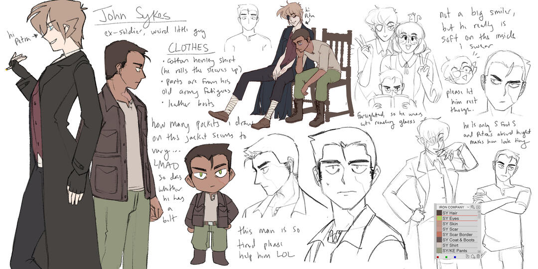 Sykes refsheet