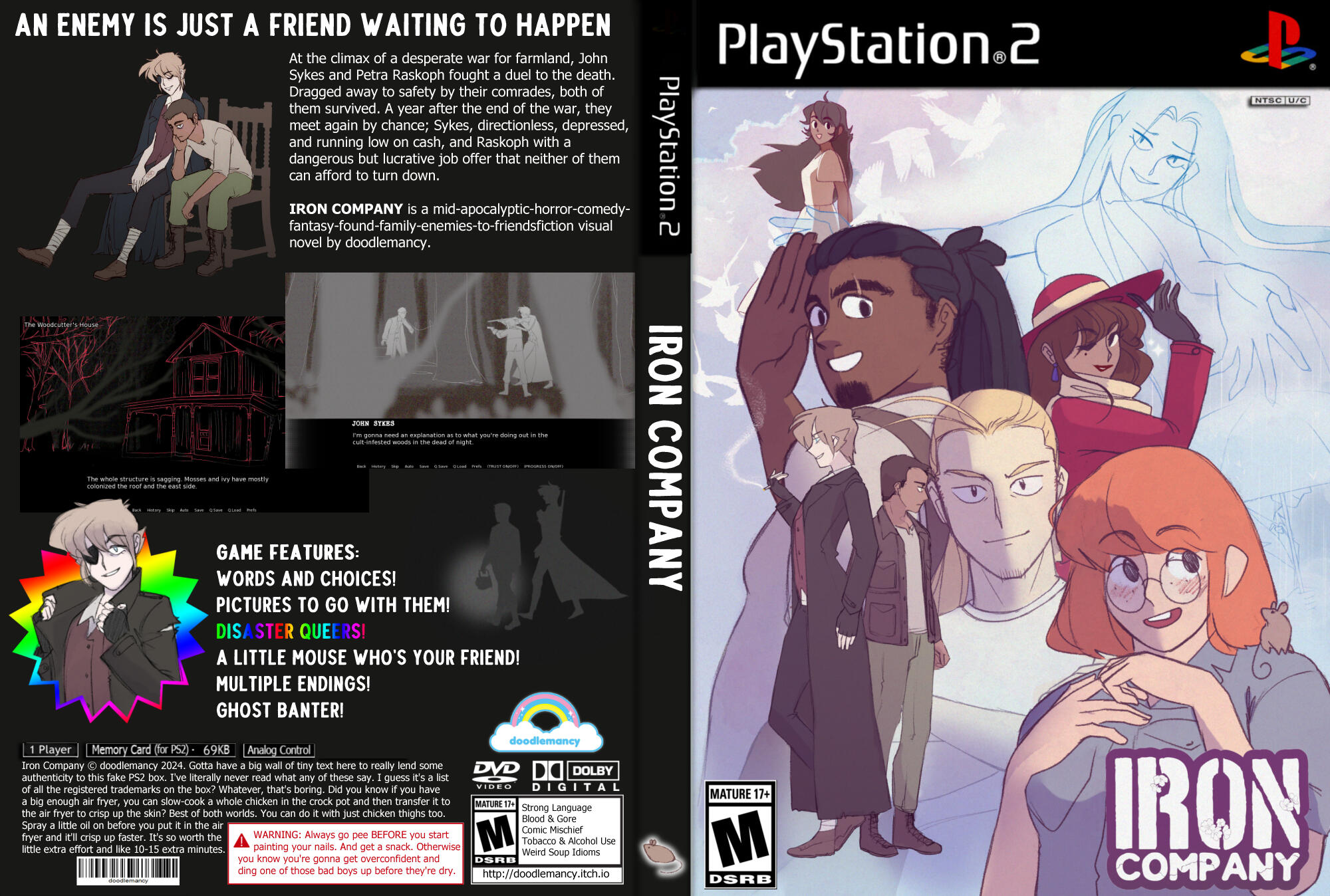fake PS2 box art i made for goofs